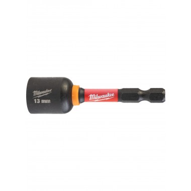 Торцева головка 1/4 дюйма, шестигранна, 13 мм Shockwave™, ударостійка Milwaukee 4932492443