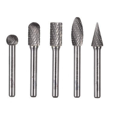 Набор борфрез твердосплавных TC 6 X 12.7MM 5 предметов MILWAUKEE 4932493576