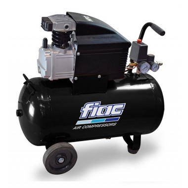 Компресор поршневий F5020 BLACK FIAC 220V 8 бар, ресивер 50 л, продуктивність 10,20 м3/годину