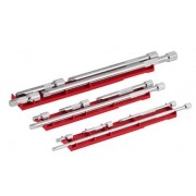 Набор удлинителей 1/4  ( 38mm, 76mm, 152mm, 356mm) MILWAUKEE 4932480637