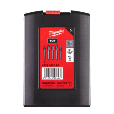 Набор борфрез твердосплавных TC 6 X 12.7MM 5 предметов MILWAUKEE 4932493576