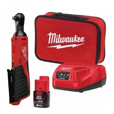 Трещётка аккумуляторная бесщёточная 1/4 (40 Нм) M12 IR-201B MILWAUKEE