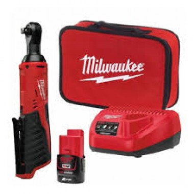 Трещётка аккумуляторная бесщёточная 3/8 (47 Нм) M12 IR-201B MILWAUKEE