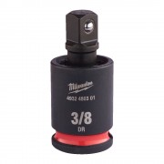 Переходник шарнирный для головок ShW 3/8˝  шарнирный ударный MILWAUKEE