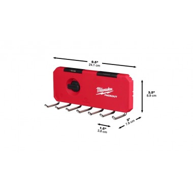 Держатель  MILWAUKEE PACKOUT SMALL HOOK ROW
