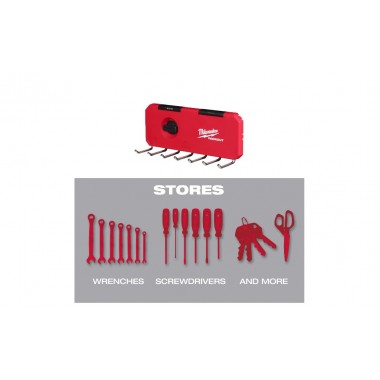 Держатель  MILWAUKEE PACKOUT SMALL HOOK ROW