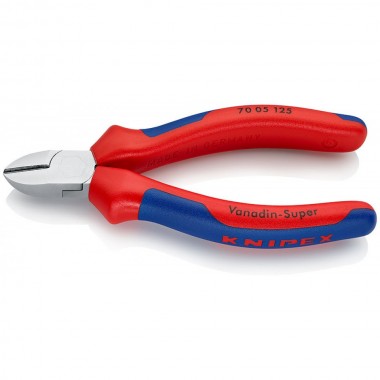 Кусачки боковые (бокорезы) Ø3,0мм, 125мм KNIPEX 70 02 125, фосфатированные