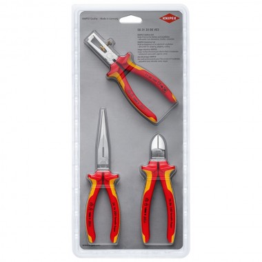 Набір інструментів KNIPEX (3 шт.), 00 31 30 BK V03