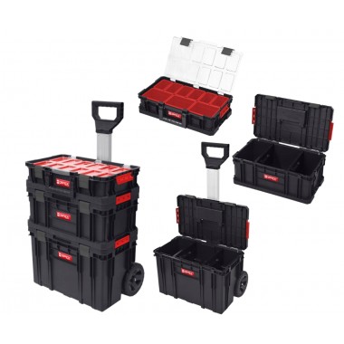 Ящик для инструментов QBRICK SYSTEM TWO SET ALU VARIO Размер : 526 x 380 x 670 (в коробке)