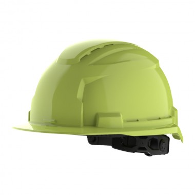 Каска защитная BOLT100 Hi-Vis  вентилируемая для промышленного альпинизма MILWAUKEE