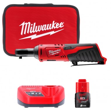 Трещётка аккумуляторная бесщёточная 1/4 (40 Нм) M12 IR-201B MILWAUKEE