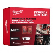 Набор бит Milwaukee SHOCKWAVE (39 предм.) + очки Perfect match deal Shockwave 2B