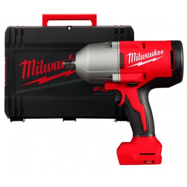 Гайковерт высокомоментный MILWAUKEE 1/2 (1627 Нм) M18 BLHIWF12-0X (каркас) с кольцом