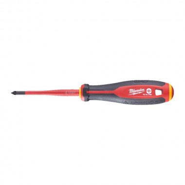 Отвертка трехгранная, изолированная VDE MILWAUKEE, PZ/SL1х80мм