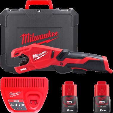 Аккумуляторный труборез по нержавеющей стали M12PCSS-202C MILWAUKEE