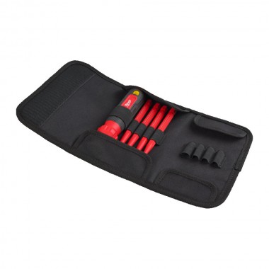 Набор отверток прецезионных изолированных VDE MILWAUKEE 4-в-1 (рукоятка VDE + 4 бит TORX VDE)