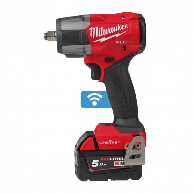 Гайковерт аккумуляторный бесщеточный TORQUE-SENSE™ MILWAUKEE 1/2 (67-338 Нм) M18 ONEFMTIW2FC12-0X