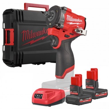 Гайковерт аккумуляторный бесщёточный MILWAUKEE 1/2 (746 Нм) M12 FCIWF12G3-502X,с кольцом