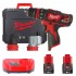 Дрель-шуруповёрт аккумуляторная MILWAUKEE M12 BDDXKIT-202C (32 Нм) (2насадки+ЗУ+2акк.Х2Ач+кейс) Дрель-шуруповёрт аккумуляторная MILWAUKEE M12 BDDXKIT-202C (32 Нм) (2насадки+ЗУ+2акк.Х2Ач+кейс)