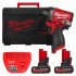 Гайковерт аккумуляторный бесщёточный MILWAUKEE 1/2 (746 Нм) M12 FCIWF12G3-502X,с кольцом Гайковерт аккумуляторный бесщёточный MILWAUKEE 1/2 (746 Нм) M12 FCIWF12G3-502X,с кольцом