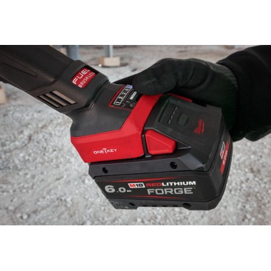 Шліфмашина кутова акумуляторна MILWAUKEE, M18 FHSAGO125VXPDB2-0X, O125мм (HD кейс)
