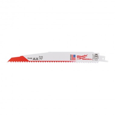 Полотно для шабельних пил AX FANG TIP MILWAUKEE, 230/5,0мм, (5шт), (деревина з цвяхами)
