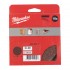Шлифовальный круг MILWAUKEE Ø125/8 HL, зерно 40, (10шт) Шлифовальный круг MILWAUKEE Ø125/8 HL, зерно 40, (10шт)