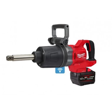 Гайковерт акумуляторний безщіточний MILWAUKEE 1'' (2711Нм) M18 ONEFHIWF1D-121C, (ЗУ+1ак.) FORGE™