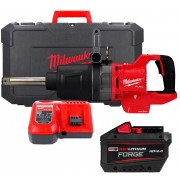 Гайковерт акумуляторний безщіточний MILWAUKEE 1'' (2711Нм) M18 ONEFHIWF1D-121C, (ЗУ+1ак.) FORGE™