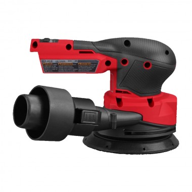 Шліфмашина ексцентрикова акумуляторна MILWAUKEE O125мм M18 FROS125-502X (ЗУ+2ак.Х5Аг+кейс)