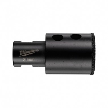 Коронка алмазная Diamond Max MILWAUKEE, Ø30мм M14 (сухое сверление)