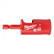 Коронка алмазная Diamond Plus MILWAUKEE, Ø25,0мм (1/4 Hex) (с водой)