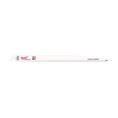 Полотно для сабельных пил THIN KERF FANG TIP MILWAUKEE, 300х5,0мм, (5шт), (дерево с гвоздями)