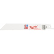 Полотно для сабельных пил MILWAUKEE, 150х2,5/1,8мм, (5шт), (универсальное)