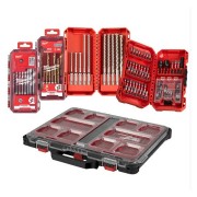 Набор бит ShW, буров SDS-PLUS MX4 и сверел MILWAUKEE в органайзере PACKOUT (98шт)