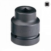 3/4" Головка чотиригранна (квадрат) ударна 17 мм, L=50 мм (FORCE 46117)