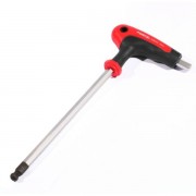 Ключ 6-гр. (HEX) с шарообразным наконечником 2 мм, L=53/126 мм (FORCE 76502G)