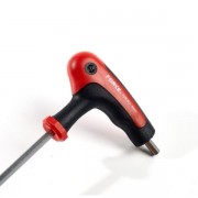 Ключ 6-гр. (HEX) с шарообразным наконечником 2 мм, L=53/126 мм (FORCE 76502G)