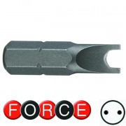 1/4" Біта Spanner (вилка) №10, L=25 мм (FORCE 123S2510)