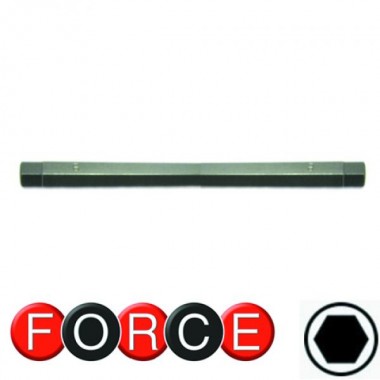 1/4 Бита шестигранная (HEX) двухсторонняя 5x6 мм, L=165 мм (FORCE 124D0506)
