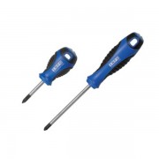 Отвертка крестовая (Philips) короткая PH.2, L=25 мм (INFO 3112S I)
