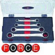 Набор ключей трещоточных 4 пр. (Е6 - Е24) (FORCE K50411)