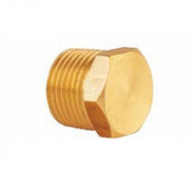 Фитинг латунный заглушка 1/2 (m) (Sumake SOS P-42-1)