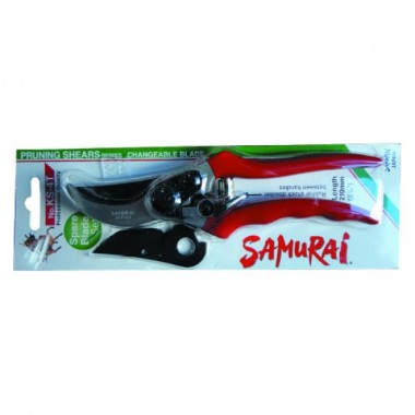 Секатор и запасное лезвие с тефлоновым покрытием 2 пр. (Samurai KS-4TSET/SB)