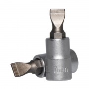 1/4" Головка-біта шліцева (SL) 7 мм, L=32 мм (FORCE 3233207)