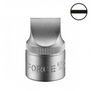 1/2" Головка-біта шліцева цільна 19 мм, L=38 мм (FORCE 34319)