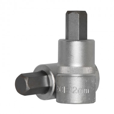 1/2" Головка-біта шестигранна (HEX) 12 мм, L=55 мм (FORCE 34405512)