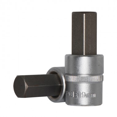 1/2" Головка-біта шестигранна (HEX) 17 мм, L=70 мм (FORCE 34407017)