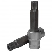 1/2" Головка-біта Spline з отвором М16, L=100 мм (FORCE 34810016T)