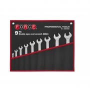Набор ключей рожковых на полотне 9 пр. (1/4